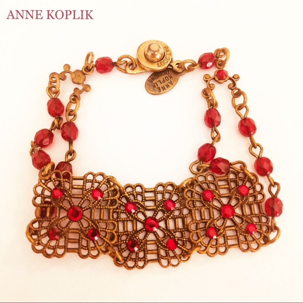 ANNE KOPLIK RHINESTONE BRACELET